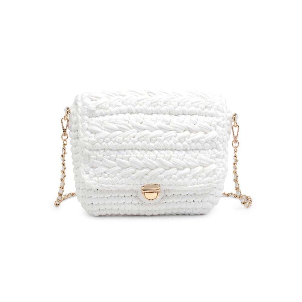 Woman wearing Cream Moda Luxe Annalise Crossbody 842017132288 View 5 | Cream