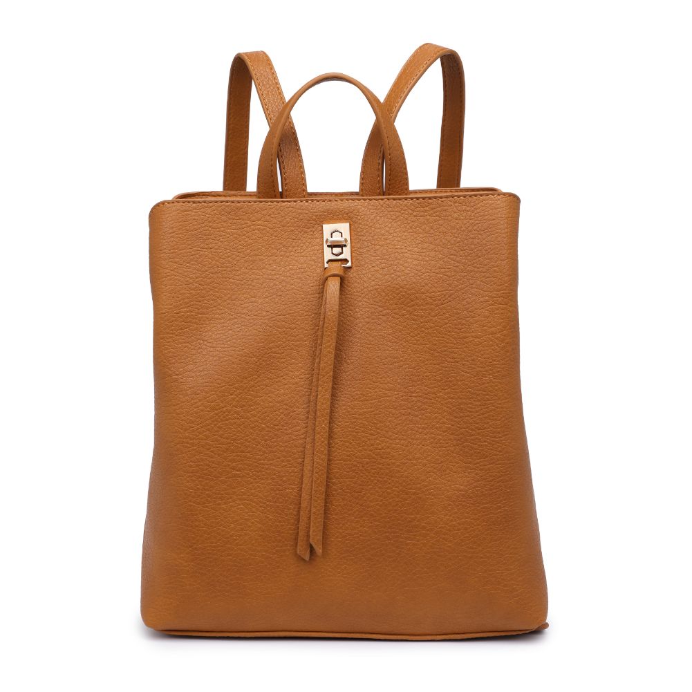 Product Image of Moda Luxe Sylvia Backpack 842017128335 View 5 | Mustard