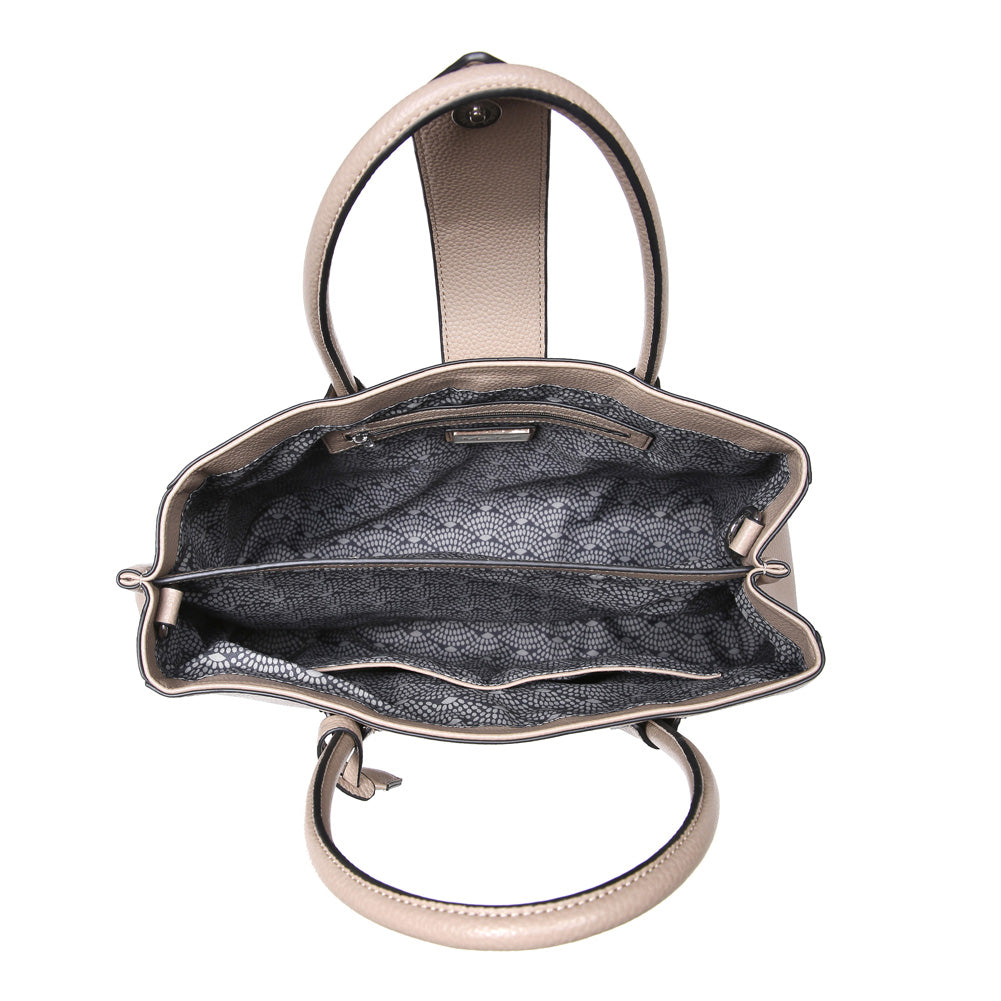 Product Image of Moda Luxe Venessa Tote 842017115991 View 4 | Stone