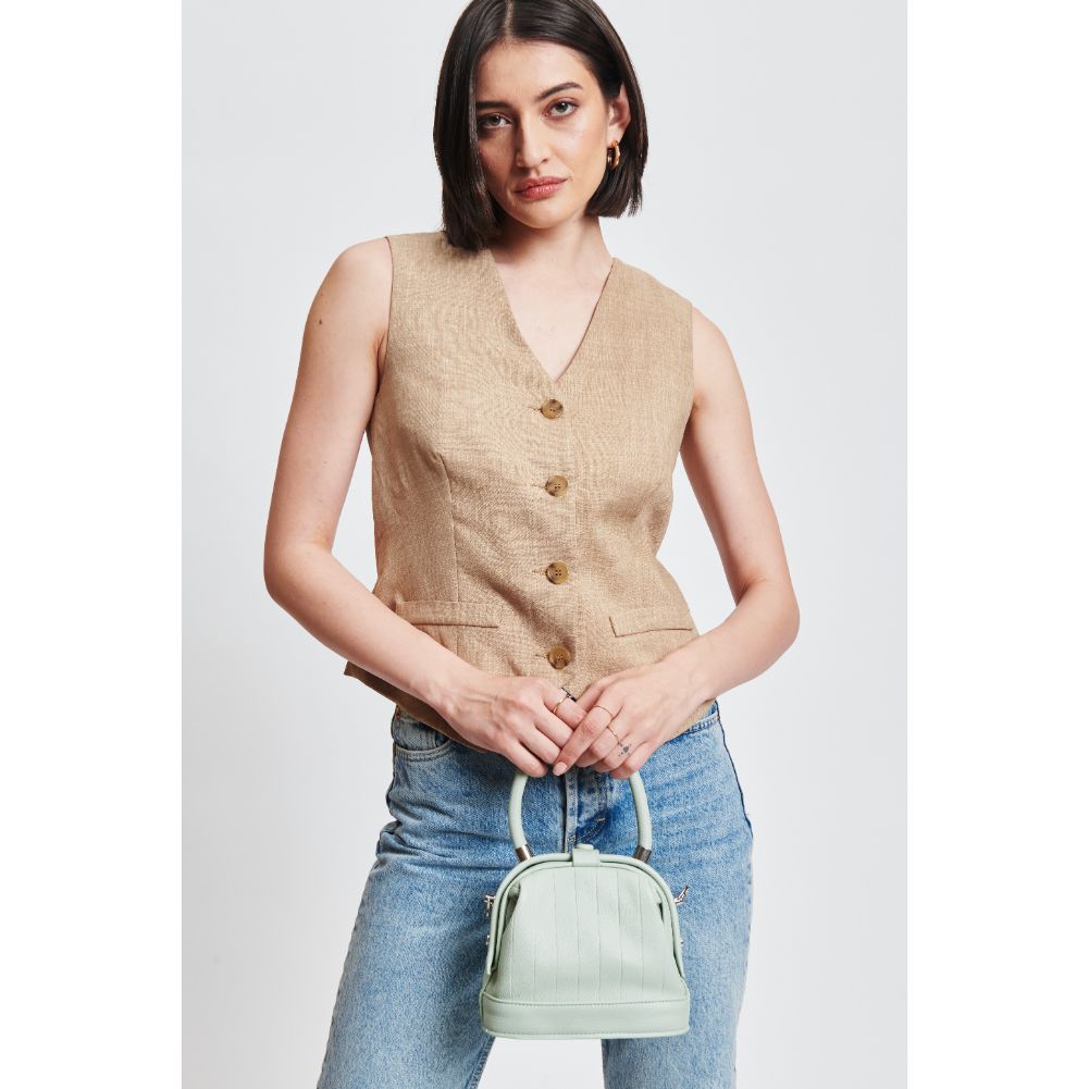 Woman wearing Sage Sol and Selene Charmaine Crossbody 842017131298 View 1 | Sage