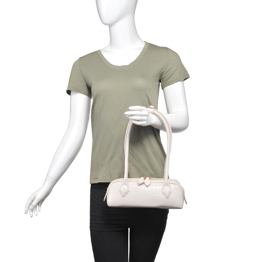 Product Image of Moda Luxe Lola Shoulder Bag 842017139256 View 5 | Ivory