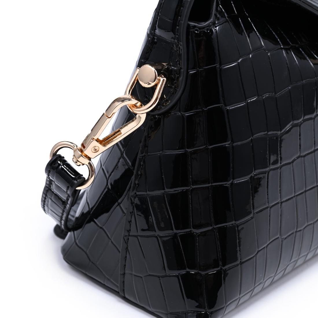 Moda Luxe Katerina - Croco Crossbody 842017143154 View 8 | Black