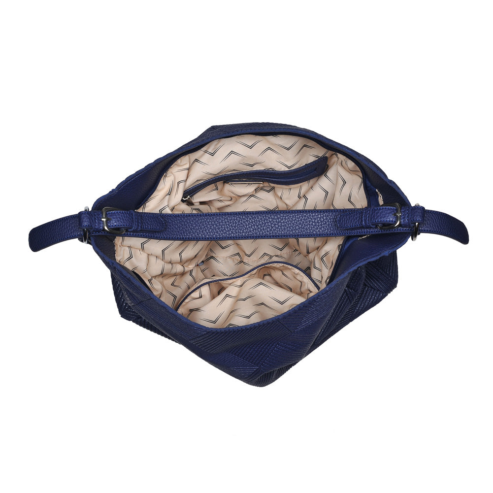 Product Image of Moda Luxe Tatiana Hobo 842017116974 View 4 | Navy