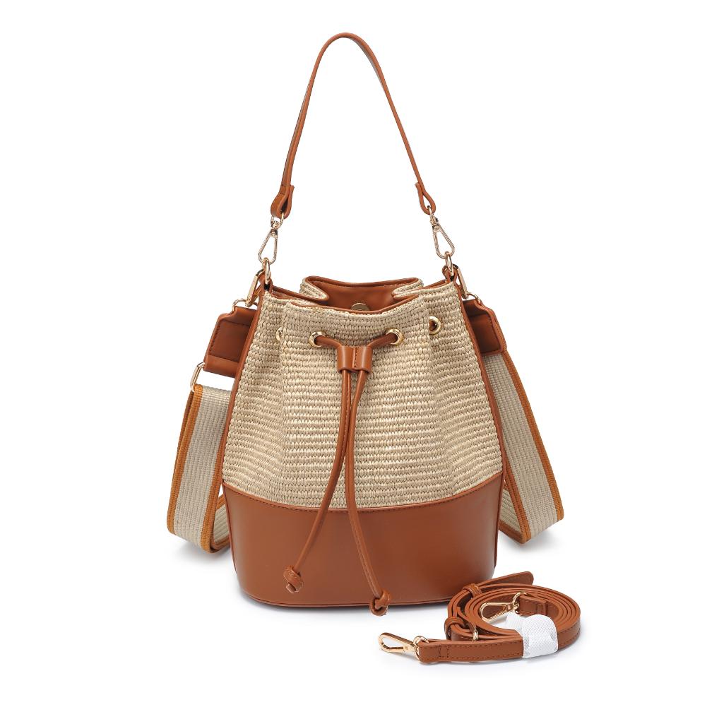 Product Image of Moda Luxe Eleganto Crossbody 842017134718 View 1 | Tan