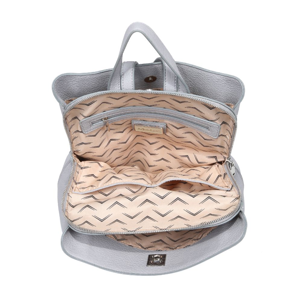 Product Image of Moda Luxe Sylvia Backpack 842017129134 View 8 | Grey