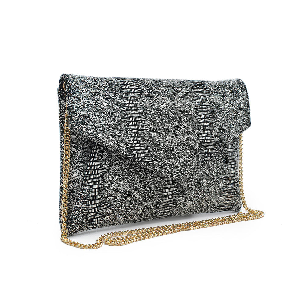 Product Image of Sol and Selene Cara Clutch 842017118213 View 6 | Black White