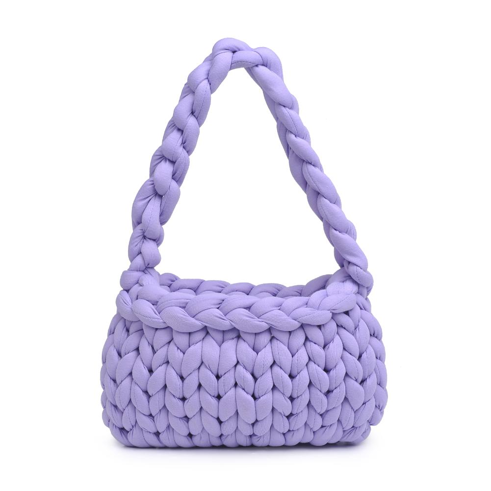 Woman wearing Lilac Moda Luxe Trendelle Hobo 842017134947 View 5 | Lilac