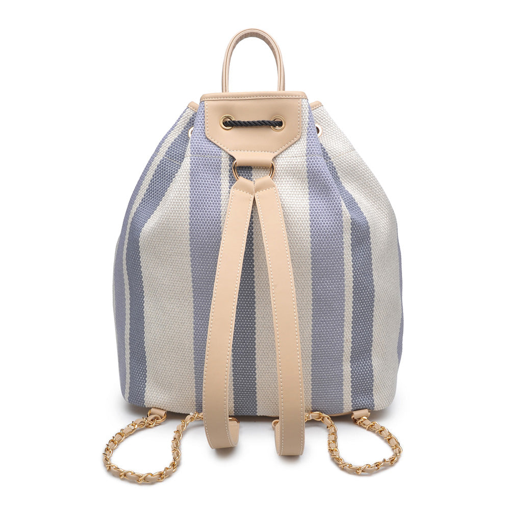 Product Image of Moda Luxe Malaga Backpack 842017112327 View 3 | Blue