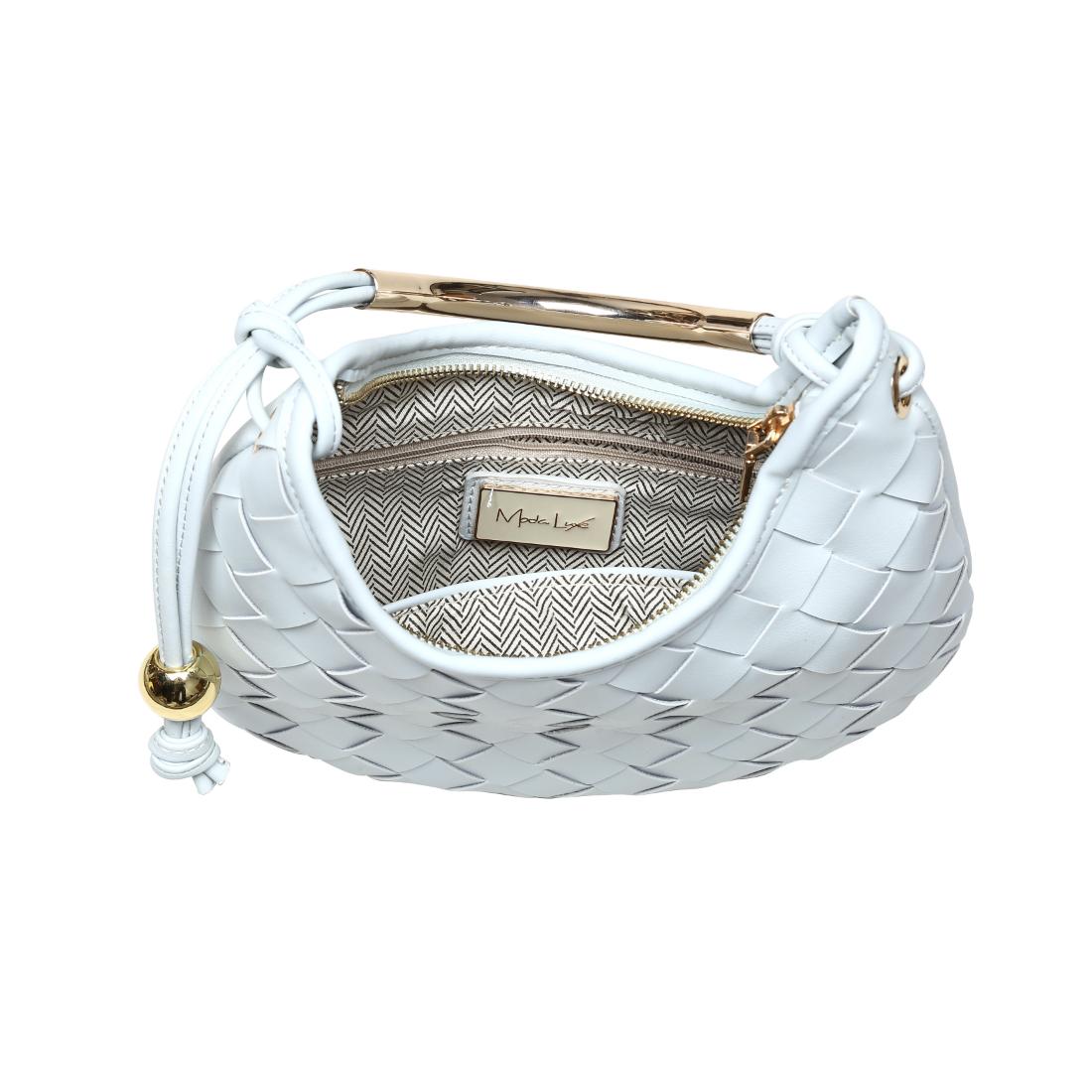 Product Image of Moda Luxe Lucia Hobo 842017141259 View 4 | Ice Blue
