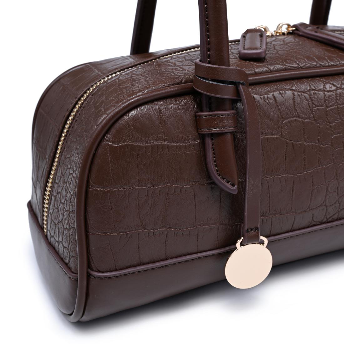 Moda Luxe Paloma - Croco Shoulder Bag 842017140405 View 8 | Chocolate