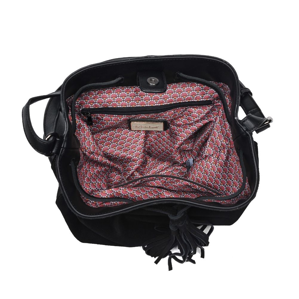 Product Image of Moda Luxe April Hobo 842017121503 View 8 | Black