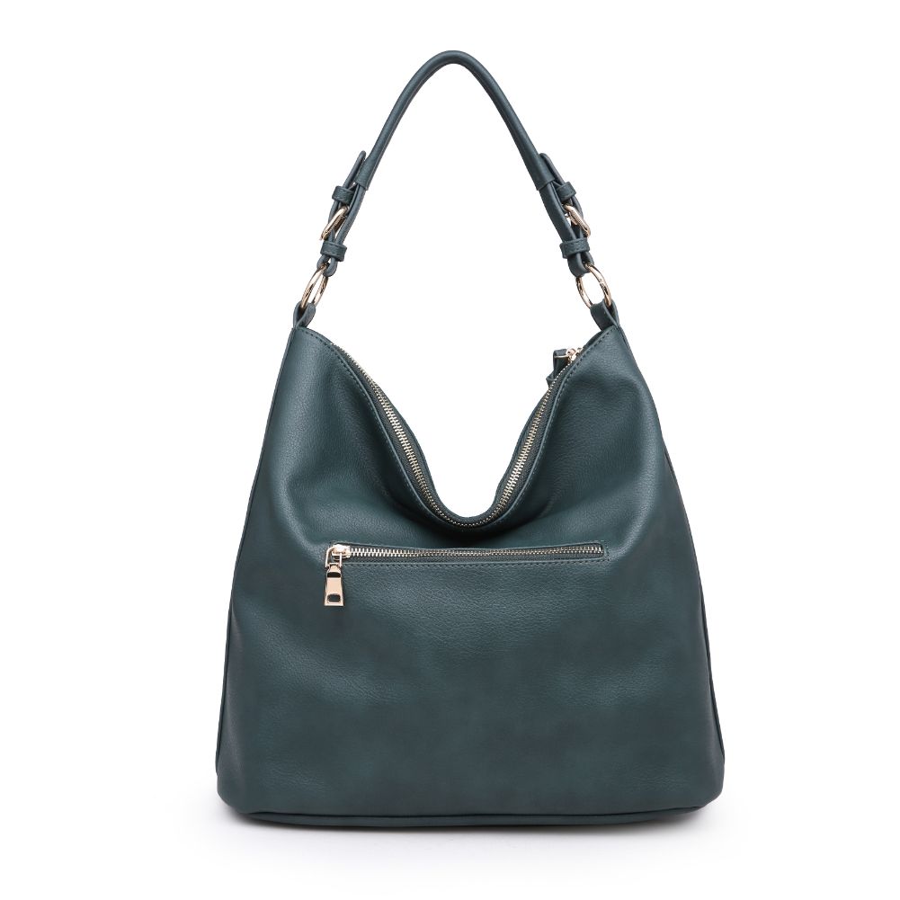 Product Image of Moda Luxe Isabella Hobo 842017122432 View 3 | Emerald