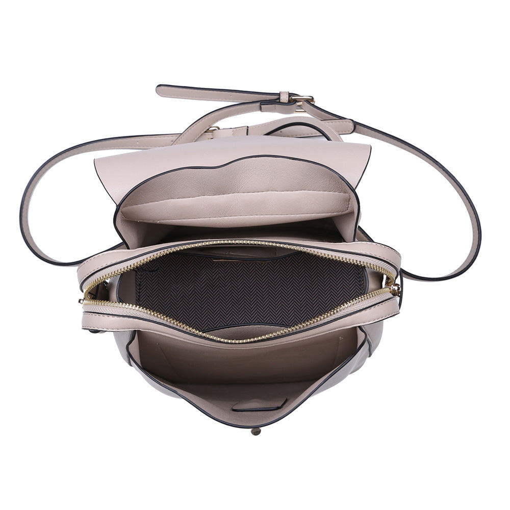 Product Image of Moda Luxe Asher Backpack 842017114987 View 4 | Mushroom