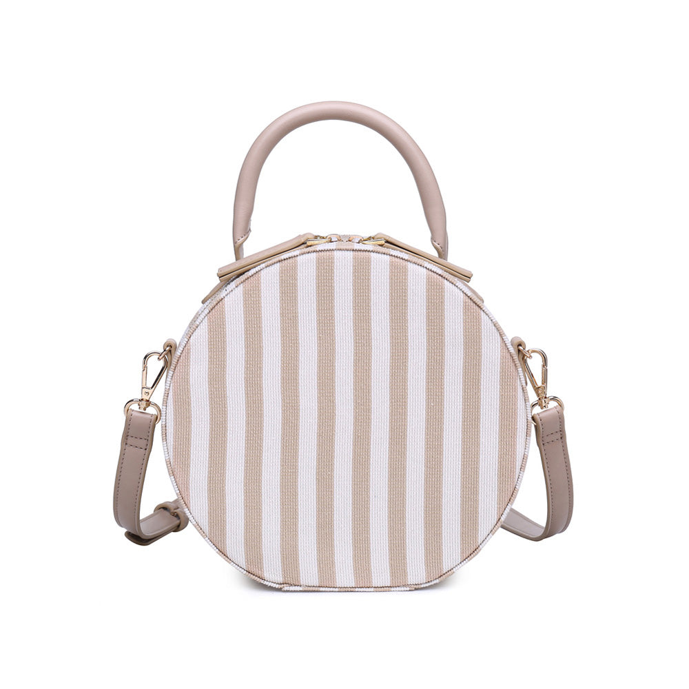 Product Image of Moda Luxe Capetown-Striped Crossbody 842017114185 View 1 | Natural White