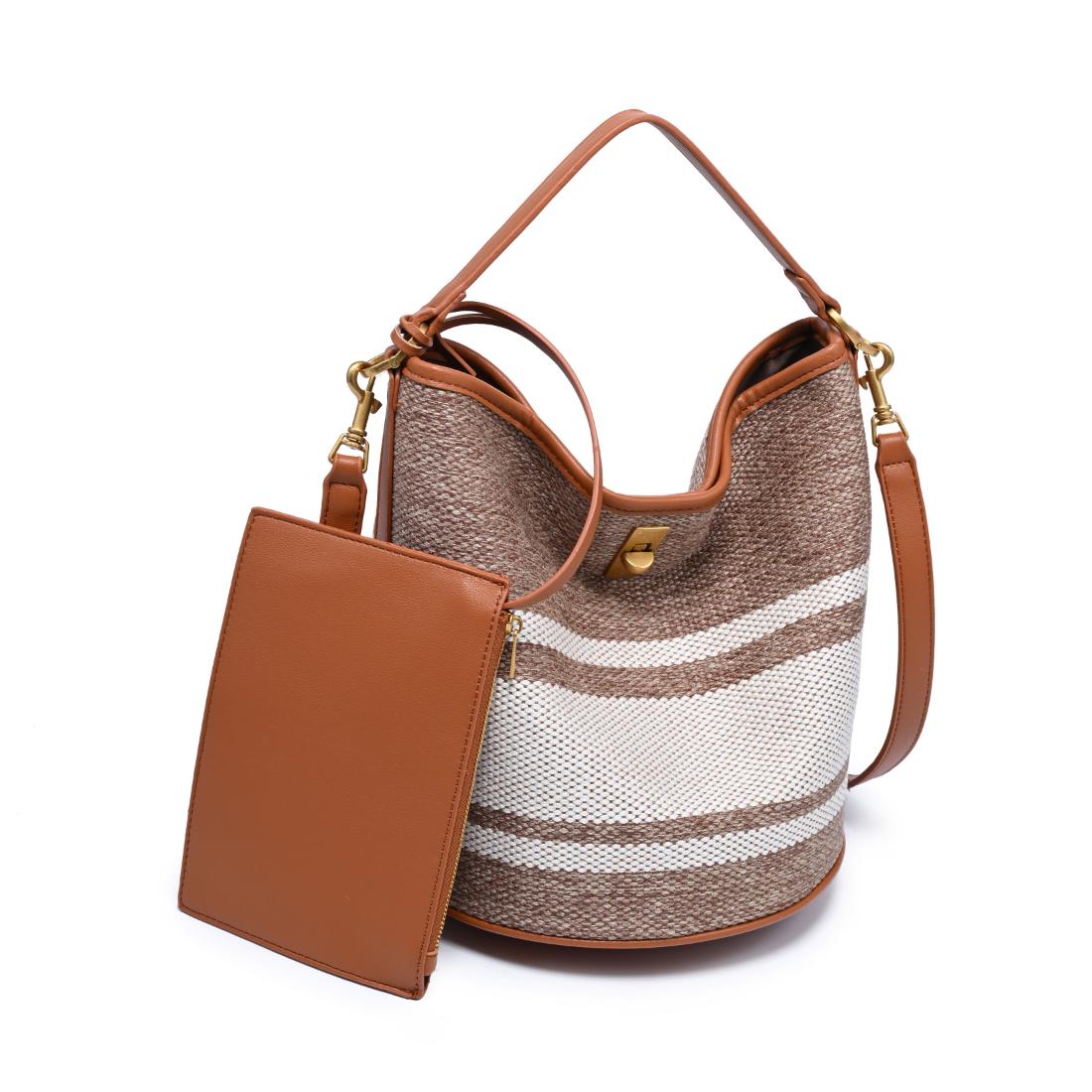 Product Image of Moda Luxe Mirella Bucket 842017141402 View 2 | Tan