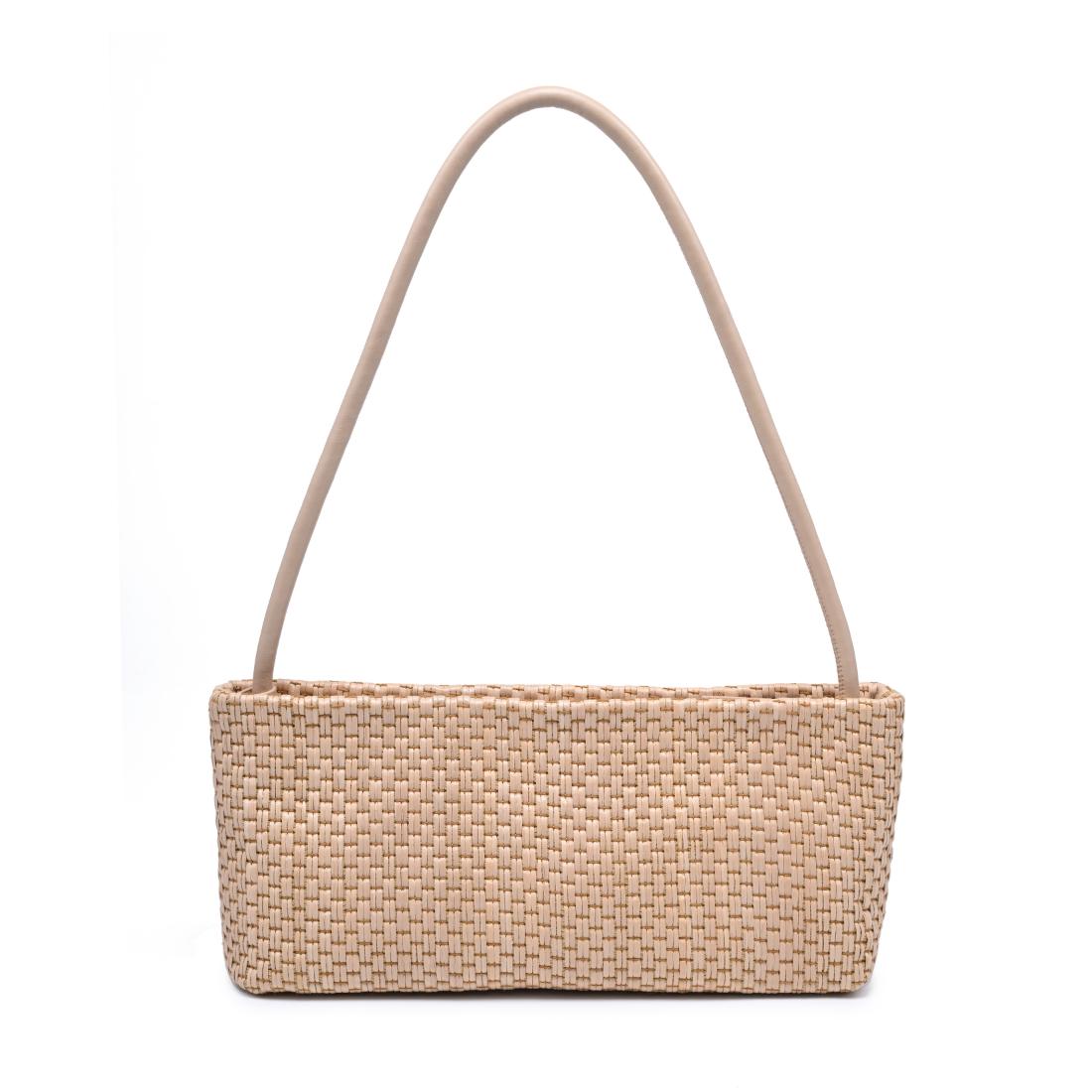 Product Image of Moda Luxe Lucy - Denim Shoulder Bag 842017141990 View 3 | Natural