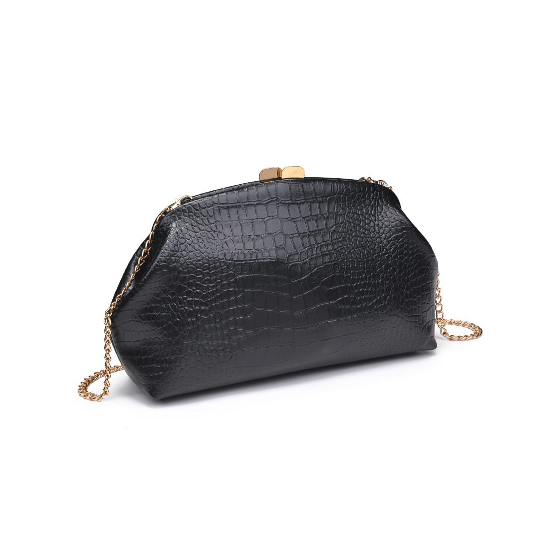 Product Image of Moda Luxe Camille Clutch 842017139164 View 6 | Black