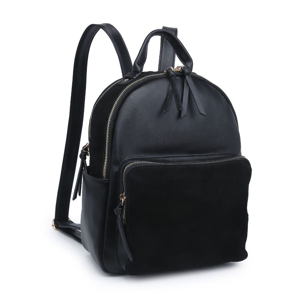 Product Image of Moda Luxe Blair Backpack 842017127352 View 6 | Black