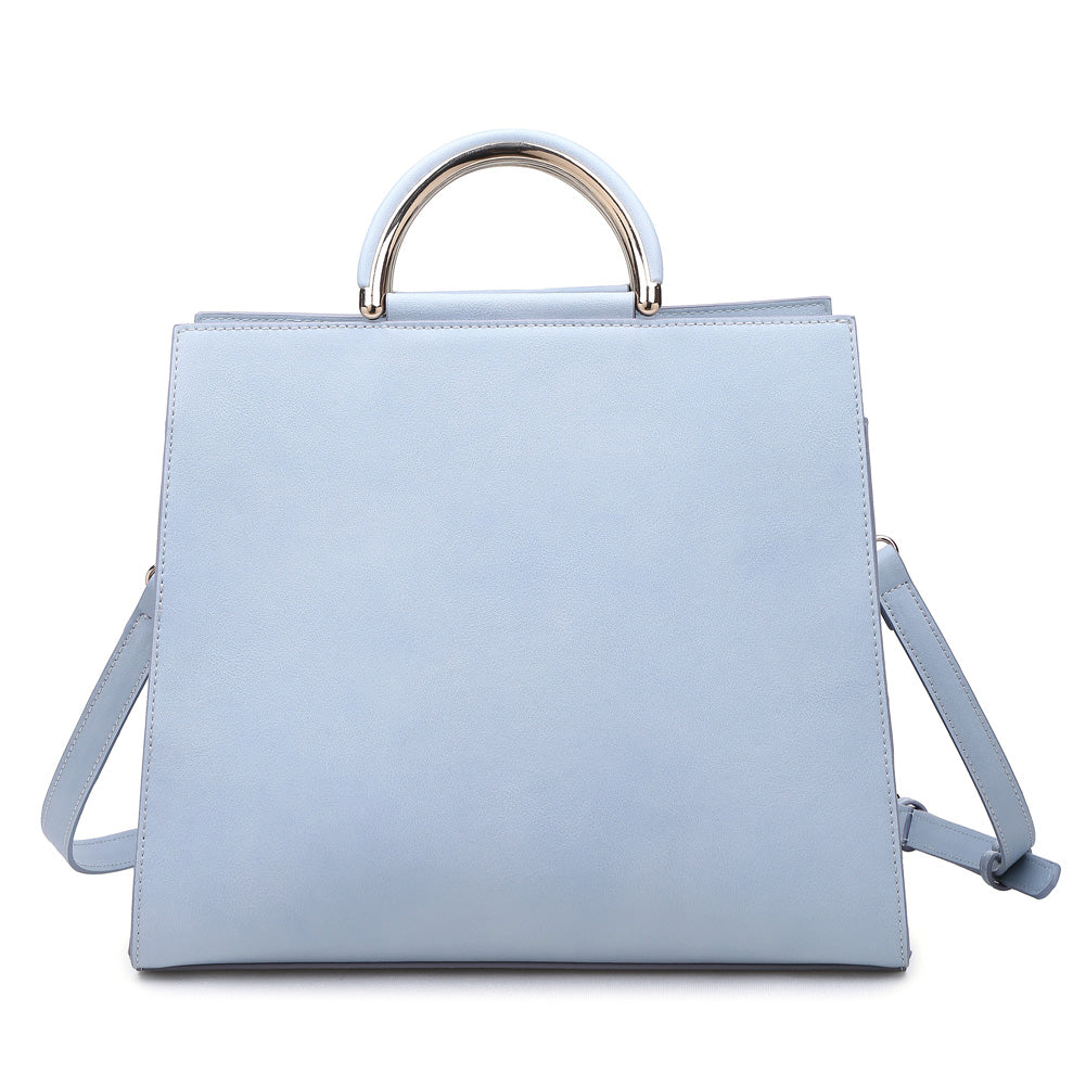 Product Image of Moda Luxe Noelle Satchel 842017113485 View 3 | Powder Blue