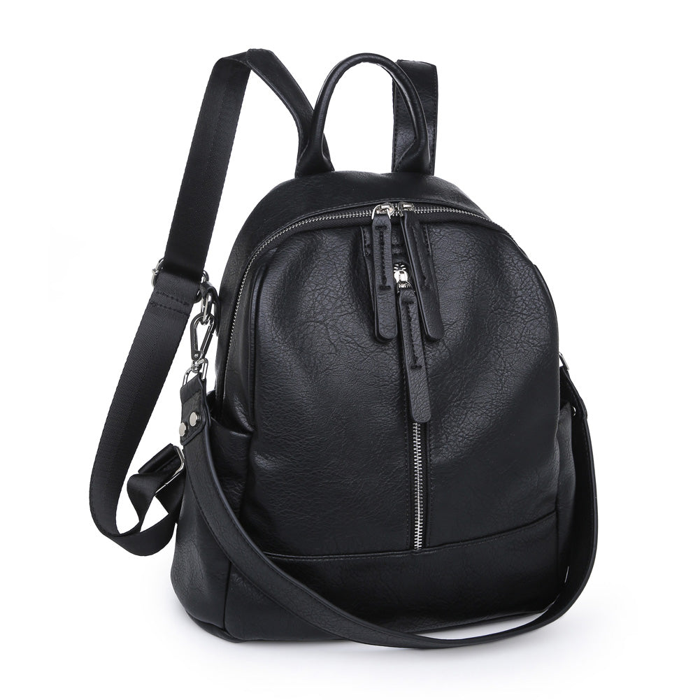 Product Image of Moda Luxe Bowie Backpack 842017119487 View 6 | Black