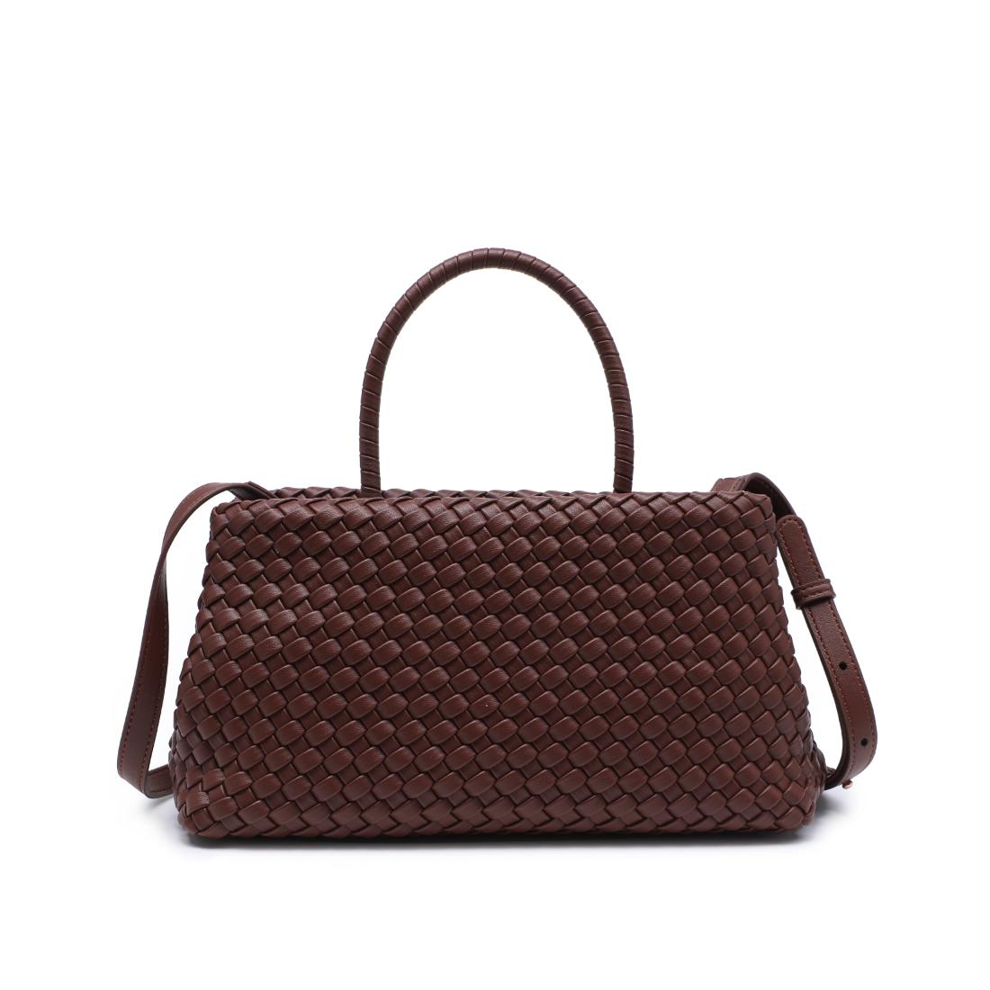 Moda Luxe Marilyn Satchel 842017143307 View 3 | Chocolate