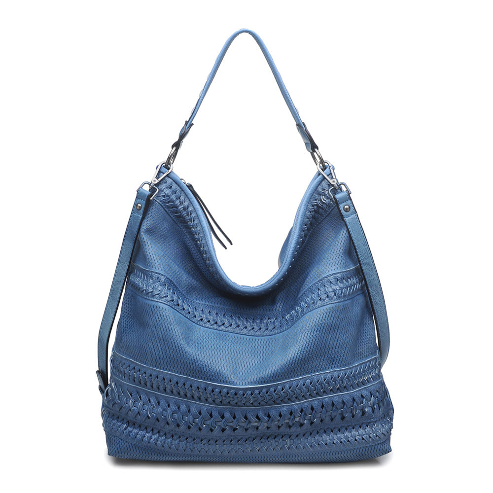 Product Image of Moda Luxe Micaela Tote 842017113812 View 1 | Blue