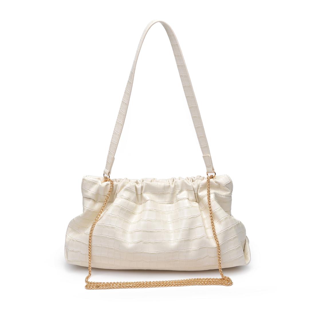 Product Image of Moda Luxe Monroe Shoulder Bag 842017140047 View 3 | Oatmilk