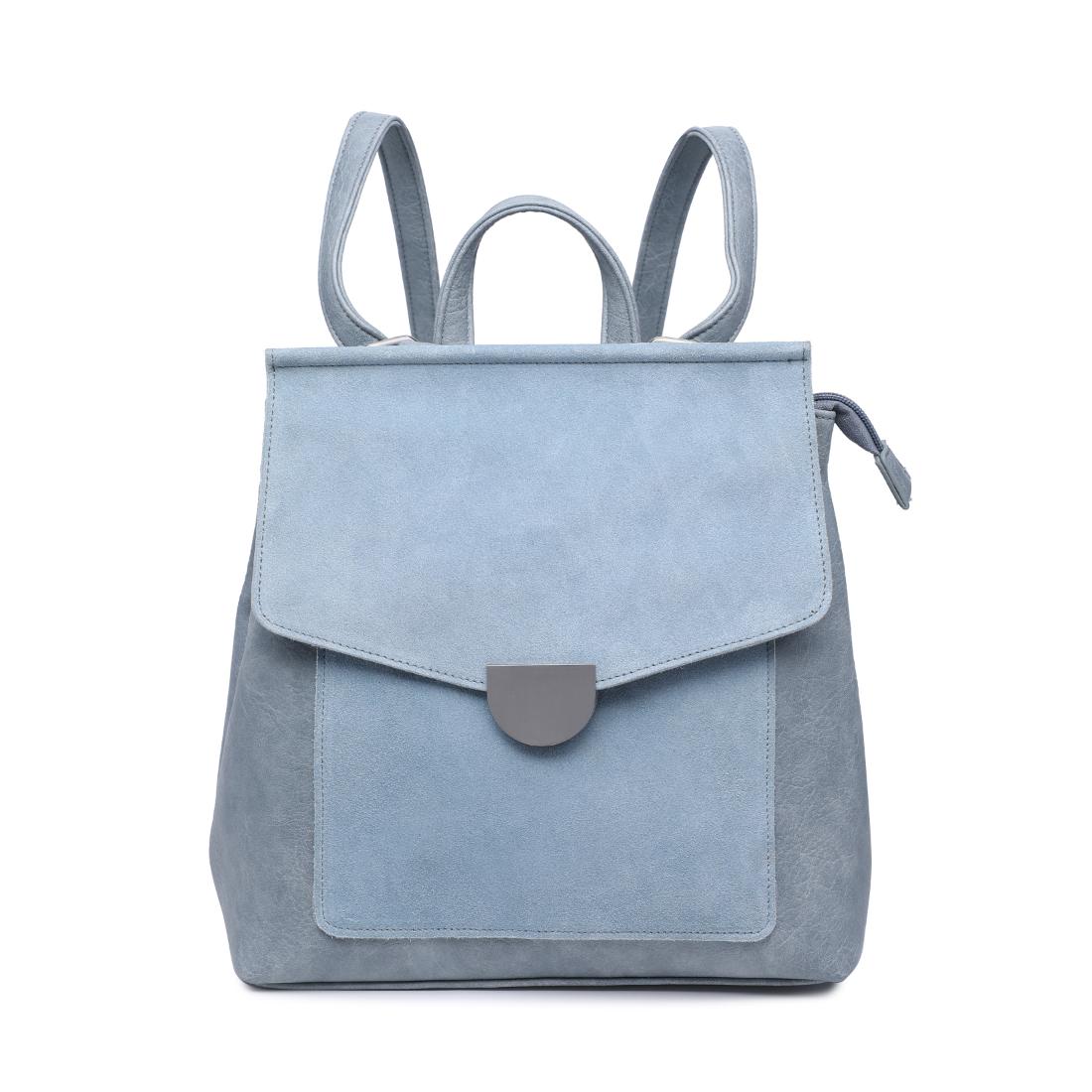 Product Image of Moda Luxe Lynn Backpack 842017139867 View 5 | Light Blue