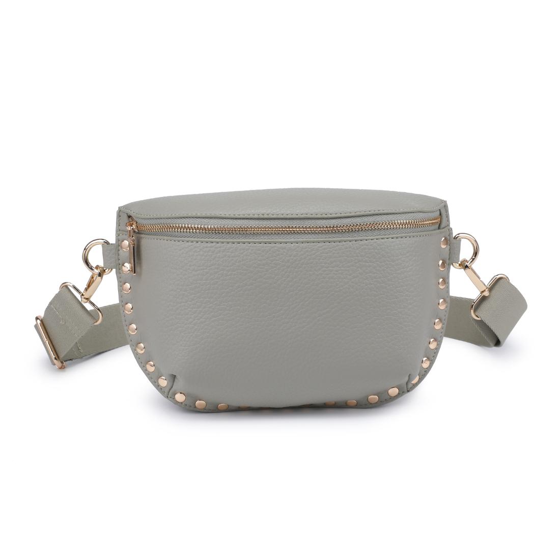 Product Image of Moda Luxe Gizelle Belt Bag 842017138051 View 5 | Sage