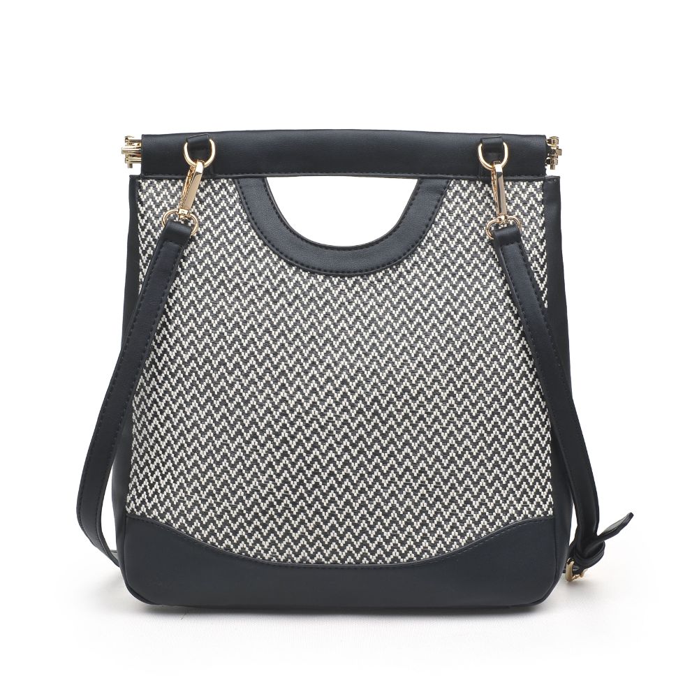 Product Image of Moda Luxe Sasha Top Handle 842017125617 View 7 | Black