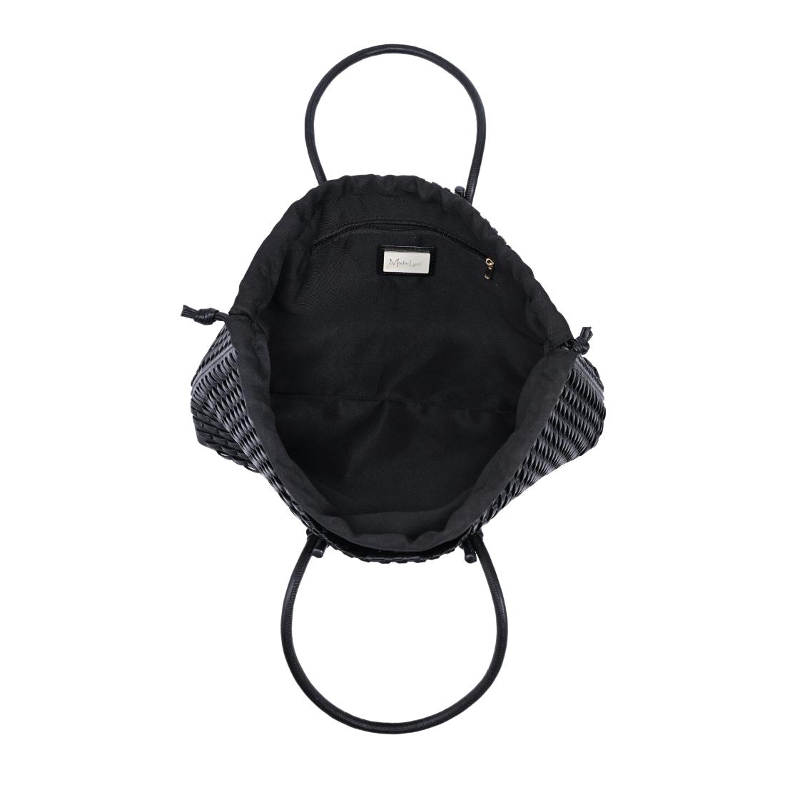 Woman wearing Black Moda Luxe Nola Tote 842017140856 View 9 | Black