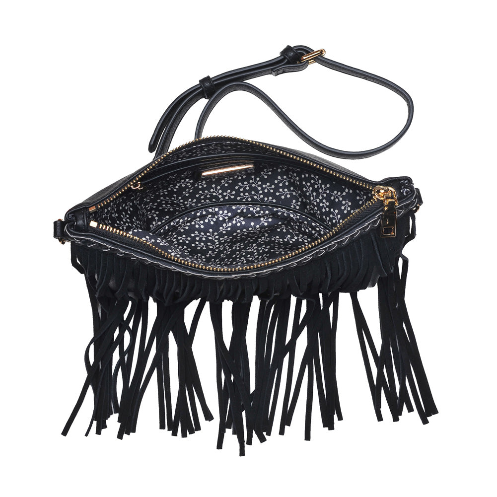 Product Image of Moda Luxe Willa Crossbody 842017102663 View 4 | Black