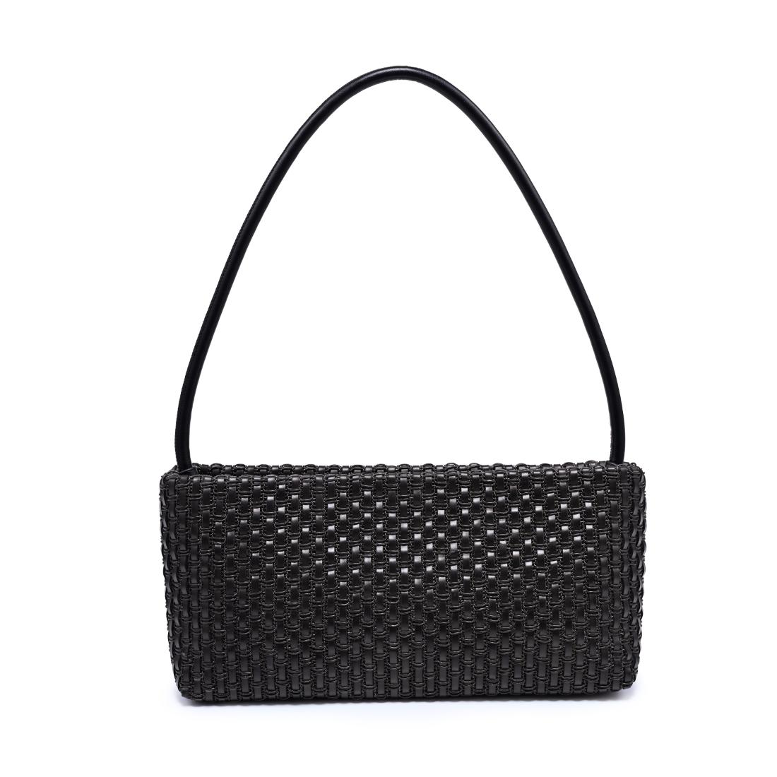 Woman wearing Black Moda Luxe Lucy Shoulder Bag 842017140337 View 5 | Black