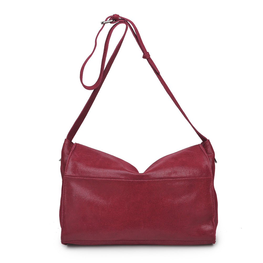 Product Image of Moda Luxe Ashley Messenger 842017115458 View 3 | Burgundy
