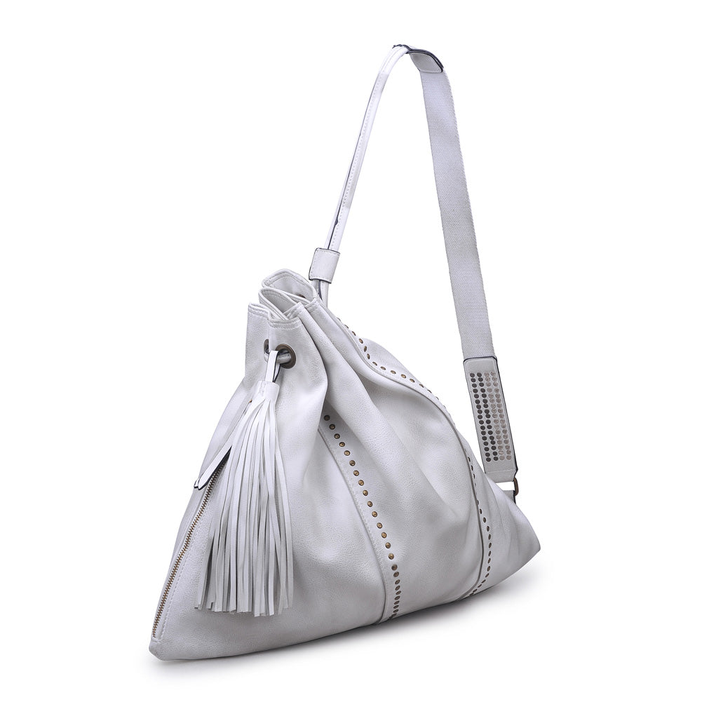 Product Image of Moda Luxe Nirvana Messenger 842017105497 View 1 | Ivory