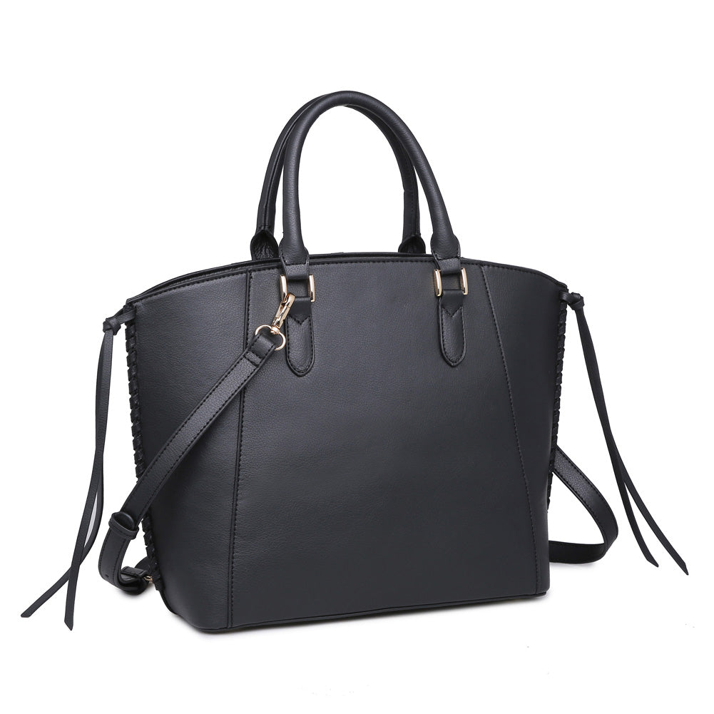 Product Image of Moda Luxe Reese Satchel 842017119357 View 2 | Black