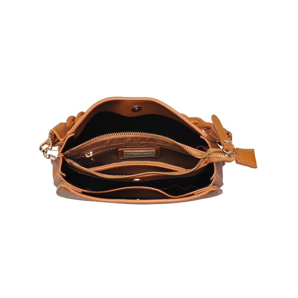 Product Image of Moda Luxe Glamique Crossbody 842017134855 View 8 | Tan