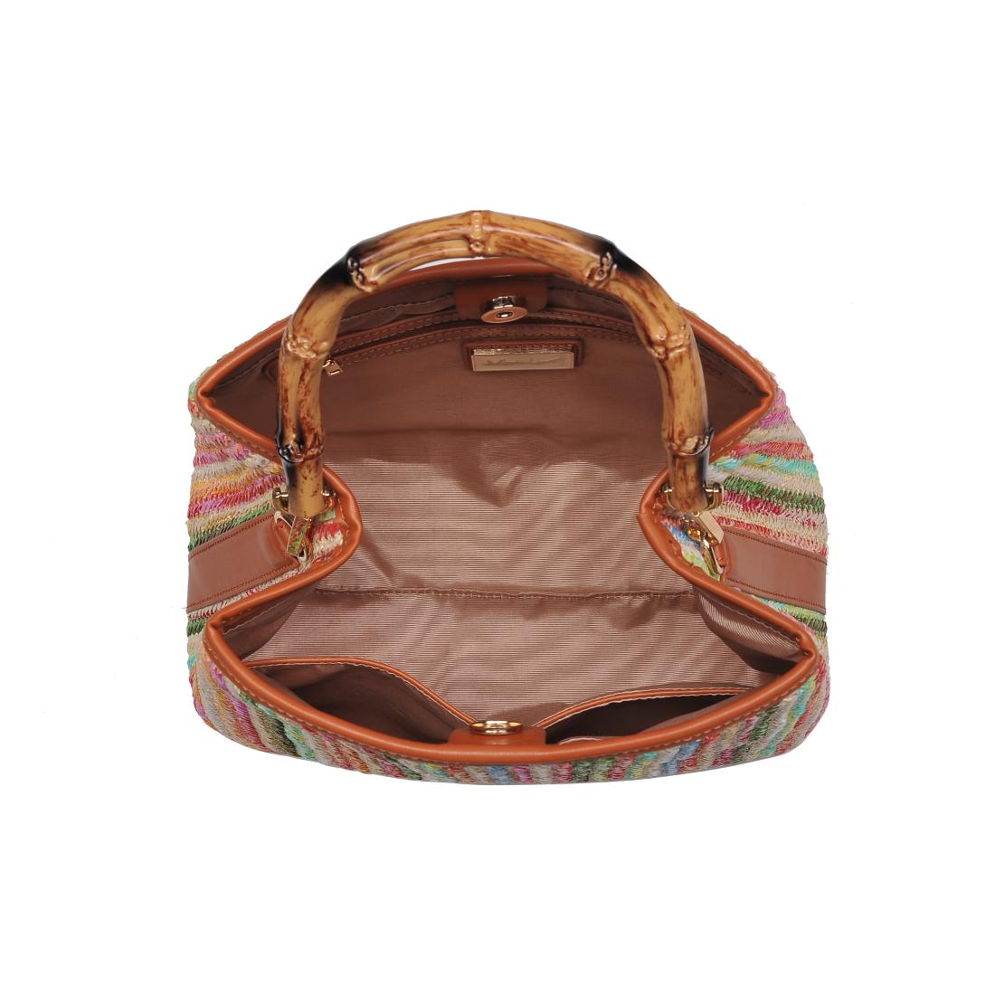 Woman wearing Multi Moda Luxe Kalani Tote 842017138570 View 9 | Multi