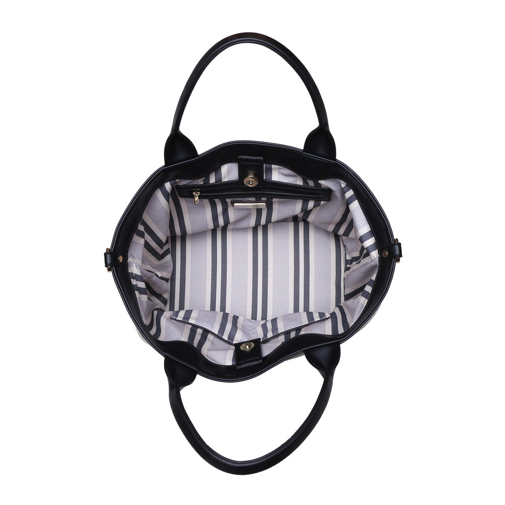 Product Image of Moda Luxe Saville Tote 842017113201 View 4 | Black