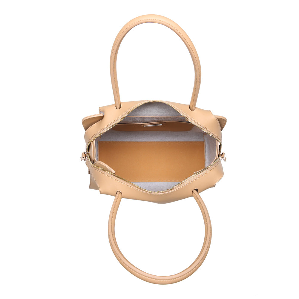 Product Image of Moda Luxe Juliette Satchel 842017114758 View 4 | Camel