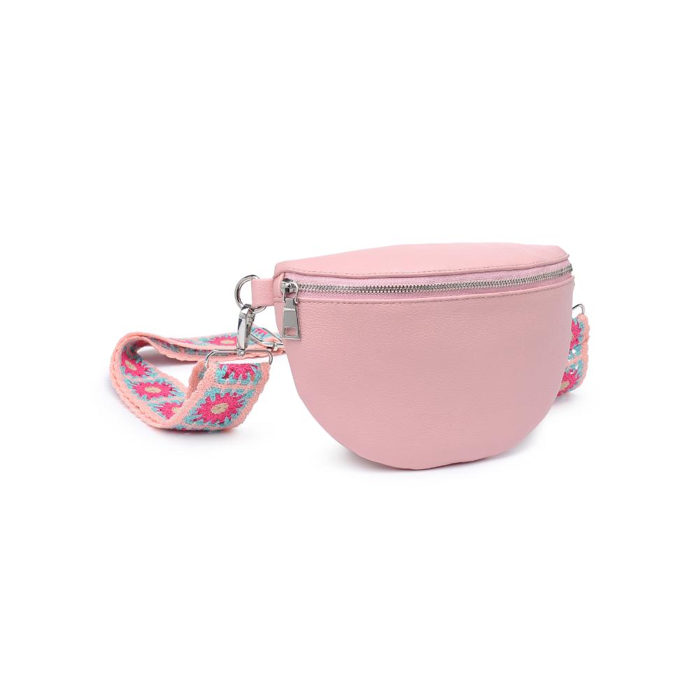 Woman wearing Rose Moda Luxe Stylette Belt Bag 842017134800 View 6 | Rose