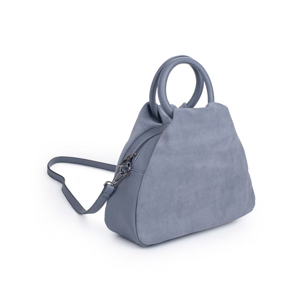Product Image of Moda Luxe Addy Satchel 842017126379 View 7 | Slate