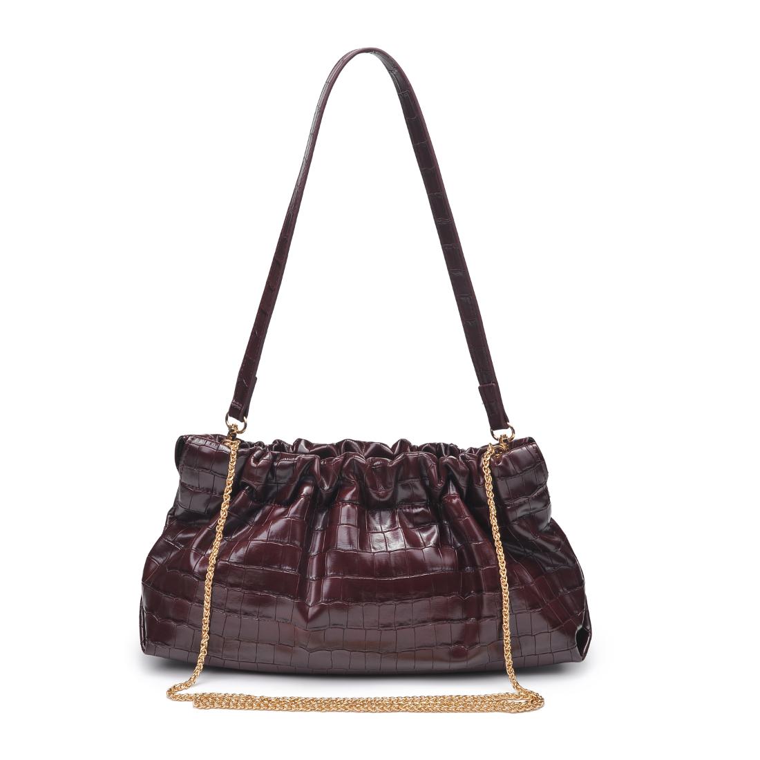 Product Image of Moda Luxe Monroe Shoulder Bag 842017140030 View 3 | Chocolate