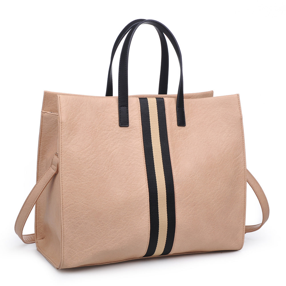 Product Image of Moda Luxe Julian Tote 842017118497 View 6 | Natural