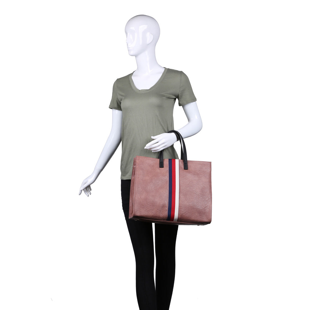 Product Image of Moda Luxe Julian Tote 842017117063 View 5 | Mauve