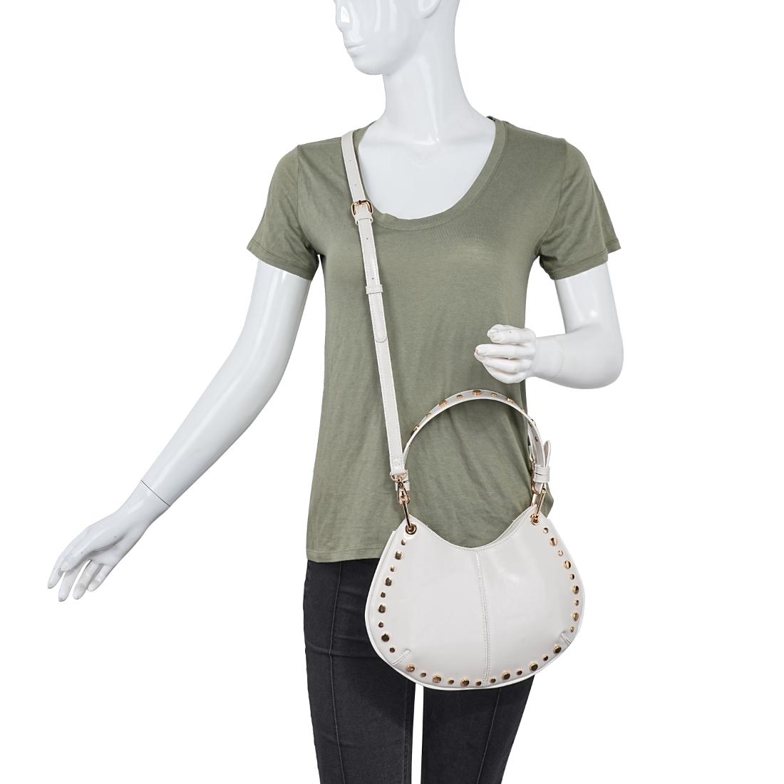 Product Image of Moda Luxe Nova Crossbody 842017140122 View 5 | Oatmilk