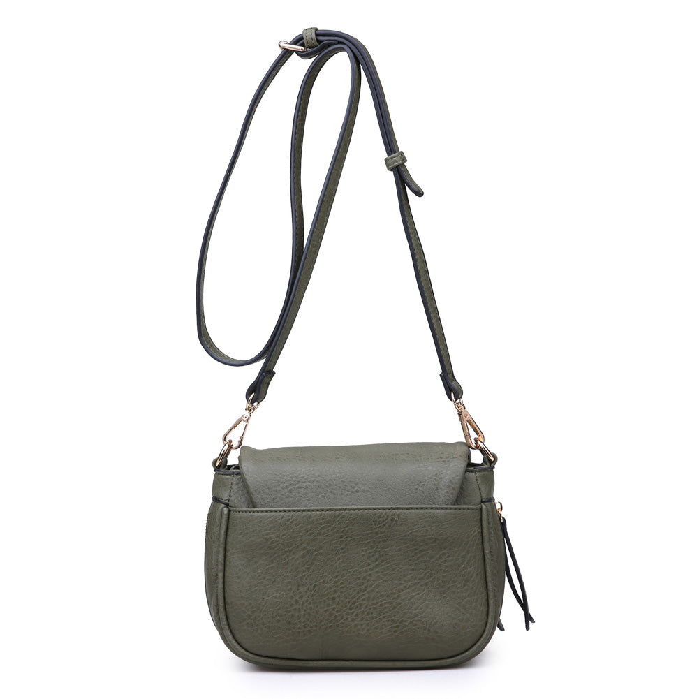 Product Image of Product Image of Moda Luxe Diva Crossbody 842017114871 View 3 | Olive