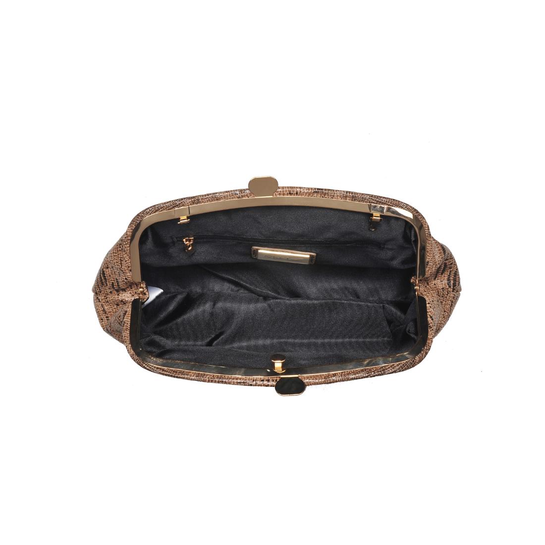 Product Image of Moda Luxe Camille Clutch 842017139201 View 8 | Brown