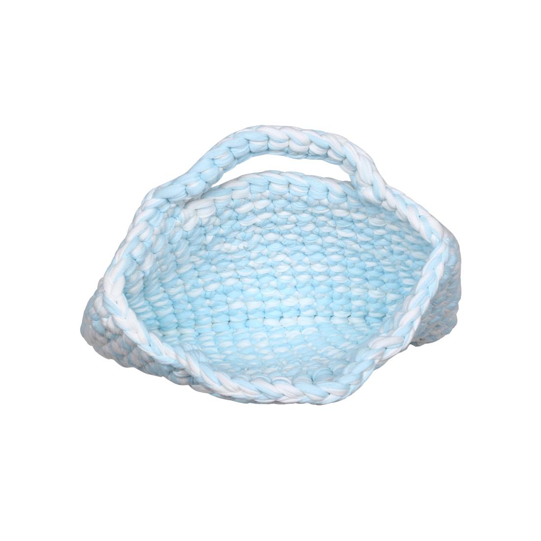 Woman wearing Ice Blue Moda Luxe Nya Tote 842017138426 View 9 | Ice Blue