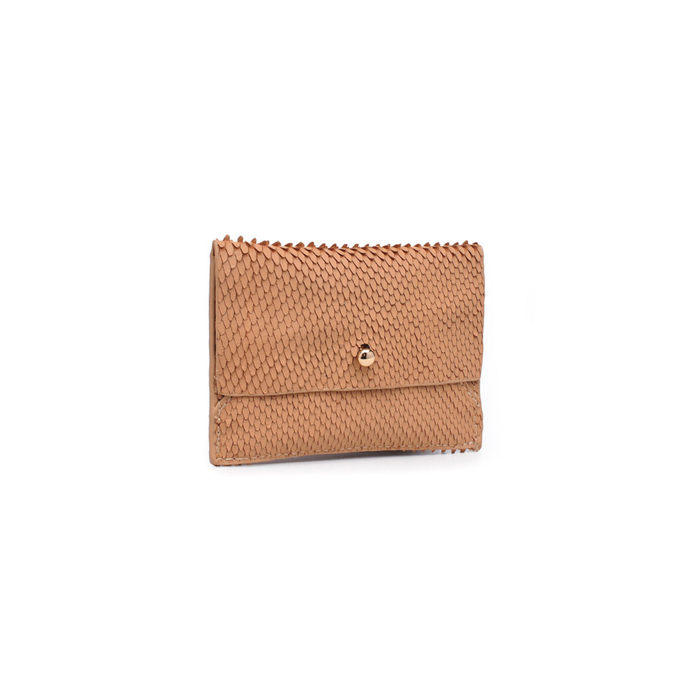 Product Image of Moda Luxe Elle Lizard Card Holder 842017119999 View 2 | Natural